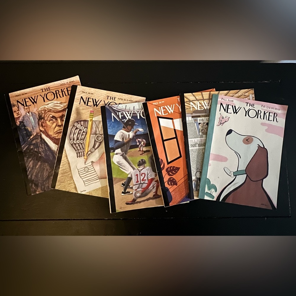 New Yorker Magazine-6 editions